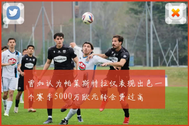 曾加认为帕莱斯特拉仅表现出色一个赛季5000万欧元转会费过高